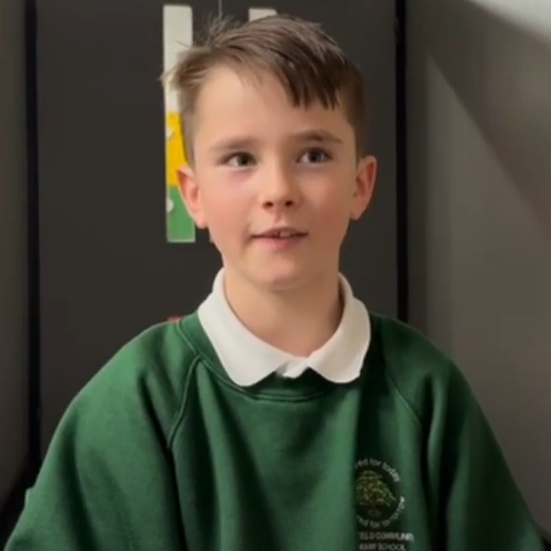 pupil talking
